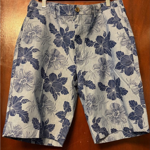 Brooks Brothers Blue Floral Men's Shorts